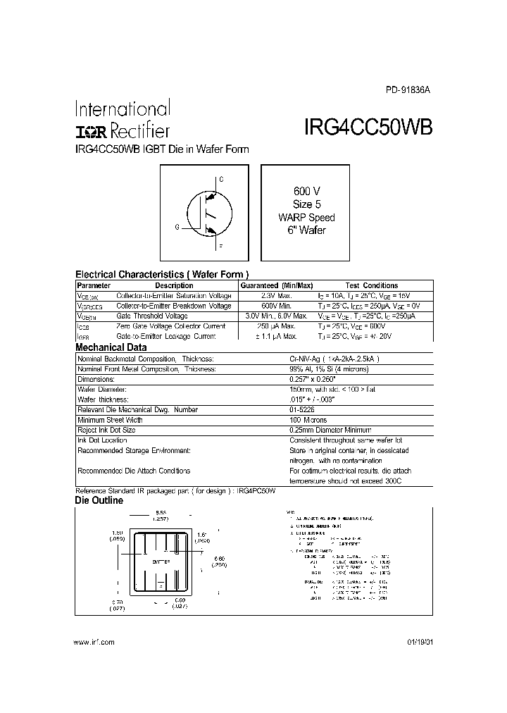 IRG4CC50WB_187465.PDF Datasheet