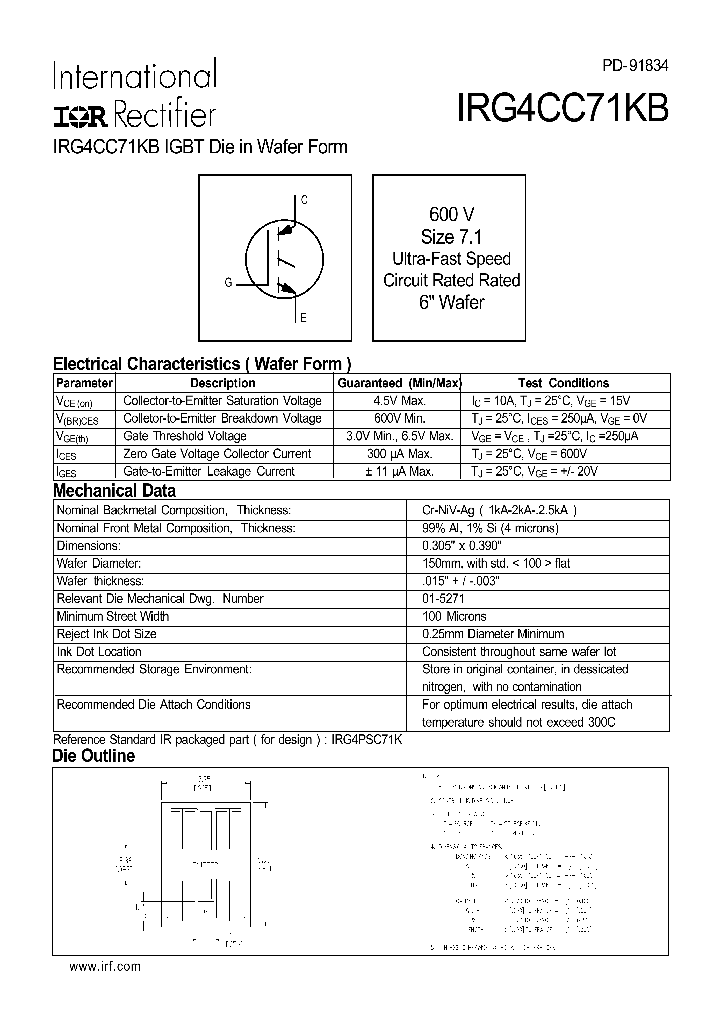 IRG4CC71KB_187460.PDF Datasheet