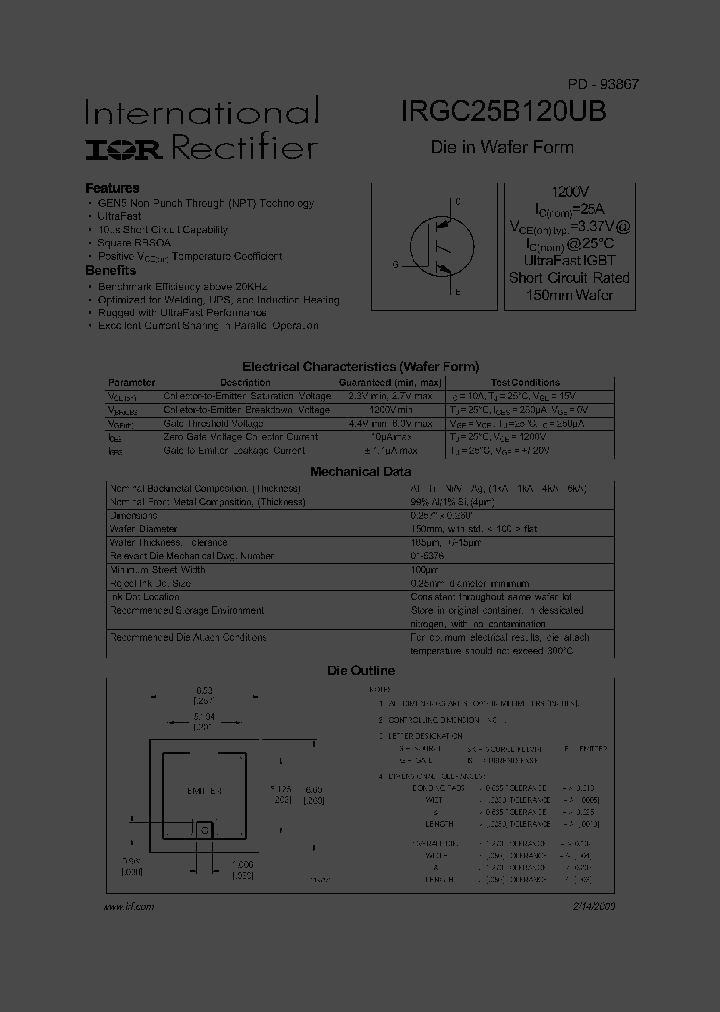 IRGC25B120UB_367085.PDF Datasheet