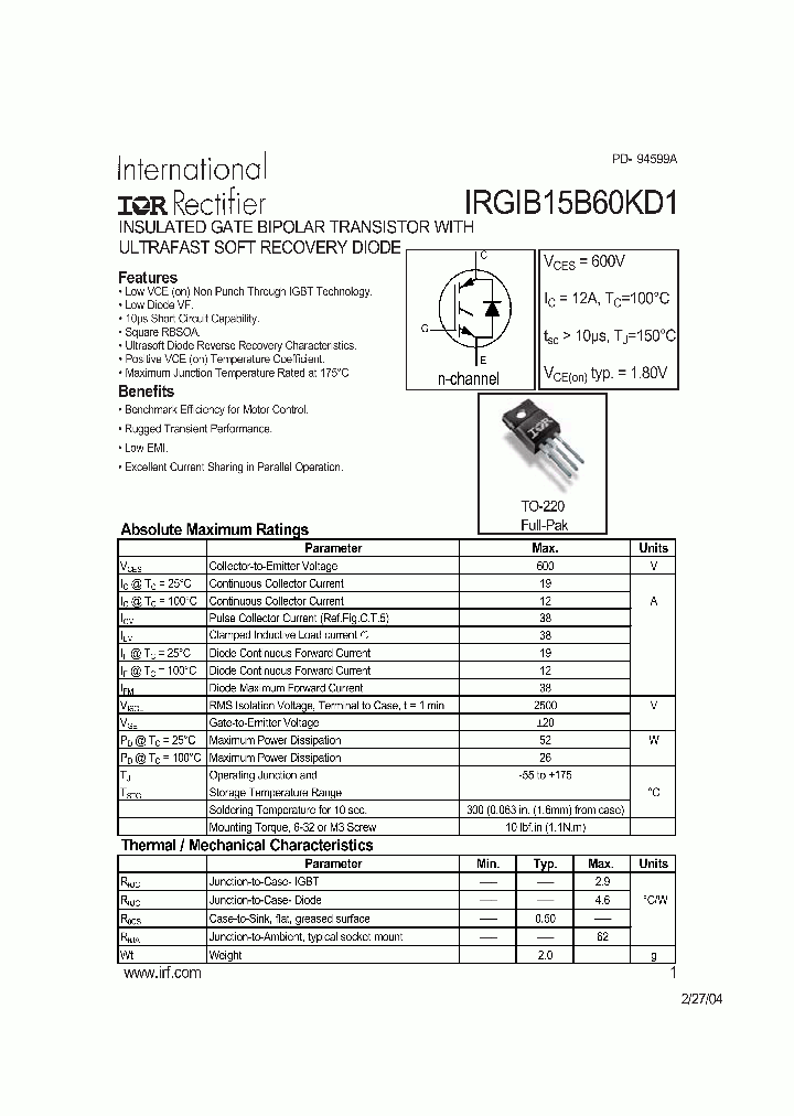 IRGIB15B60KD1_377069.PDF Datasheet