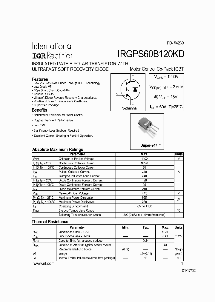 IRGPS60B120KD_338243.PDF Datasheet