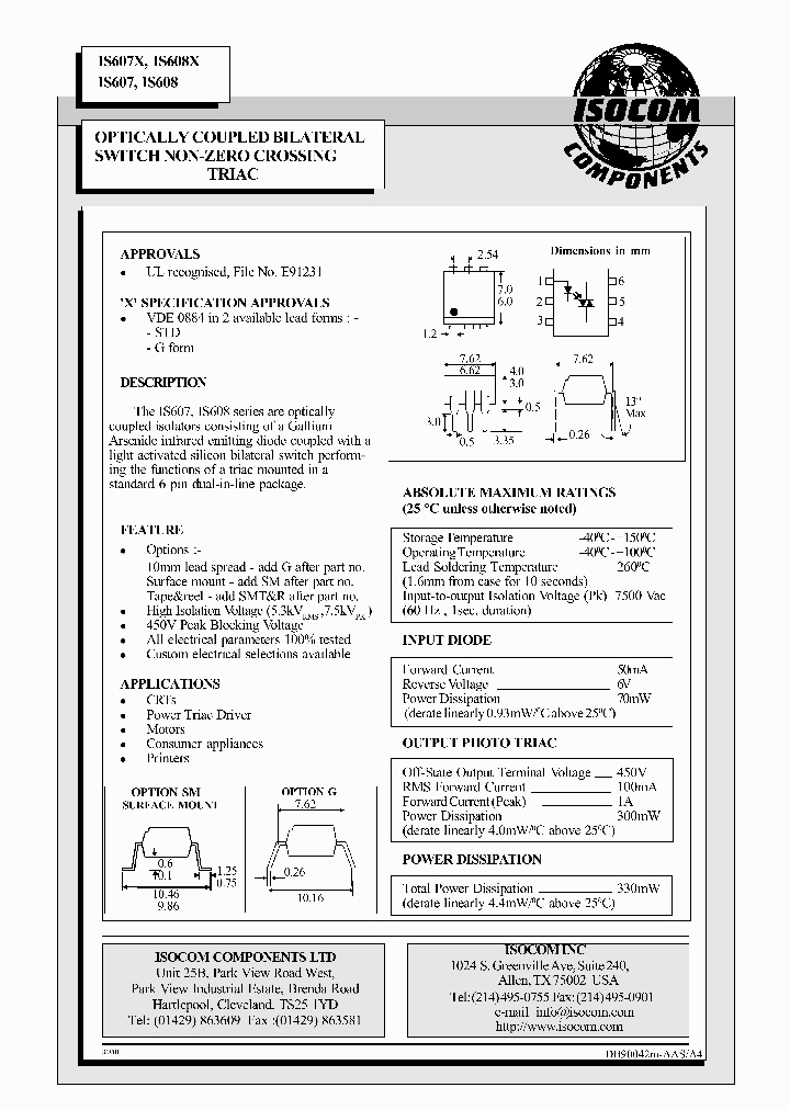 IS607X_368798.PDF Datasheet
