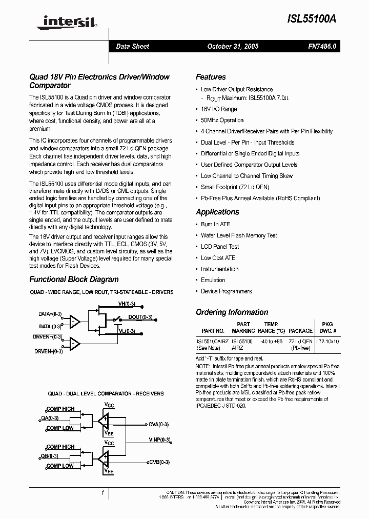 ISL55100A_332386.PDF Datasheet
