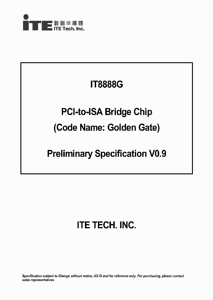 IT8888G_312247.PDF Datasheet