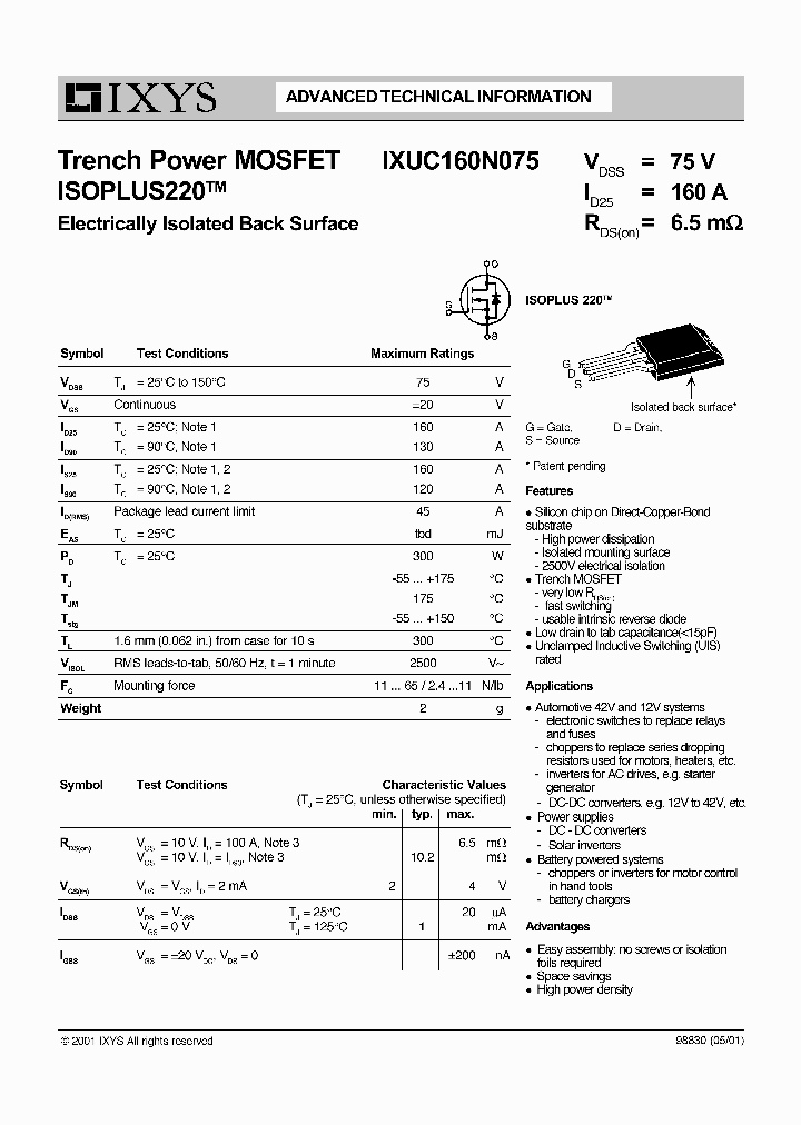 IXUC160N075_359264.PDF Datasheet