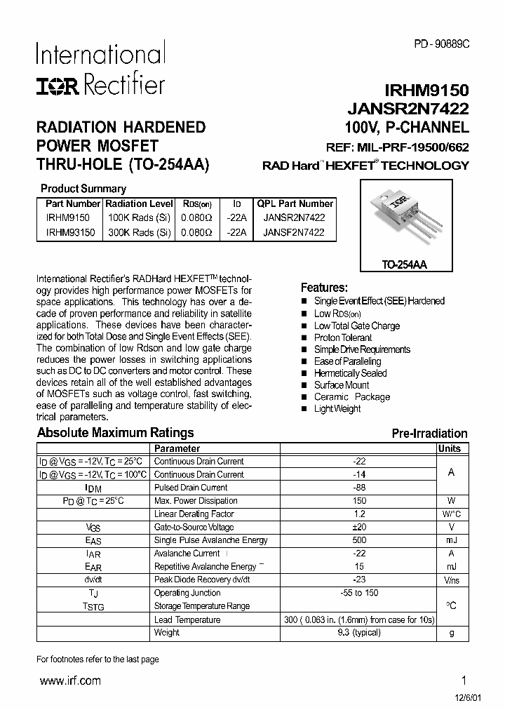 IRHM9150_340846.PDF Datasheet