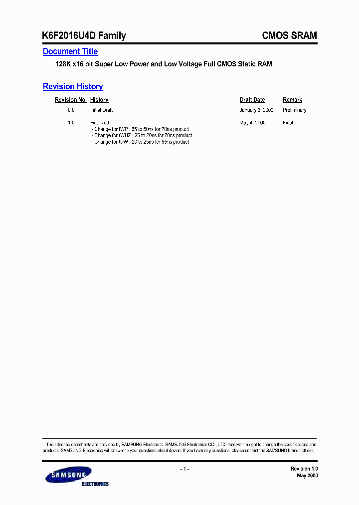 K6F2016U4D_346878.PDF Datasheet