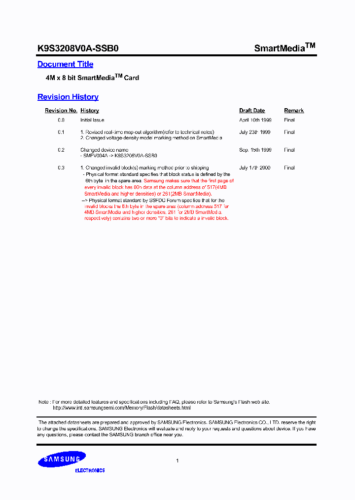 K9S3208V0ANBSP_308303.PDF Datasheet
