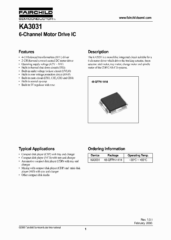 KA3031_350389.PDF Datasheet