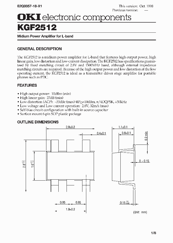 KGF2512_361909.PDF Datasheet