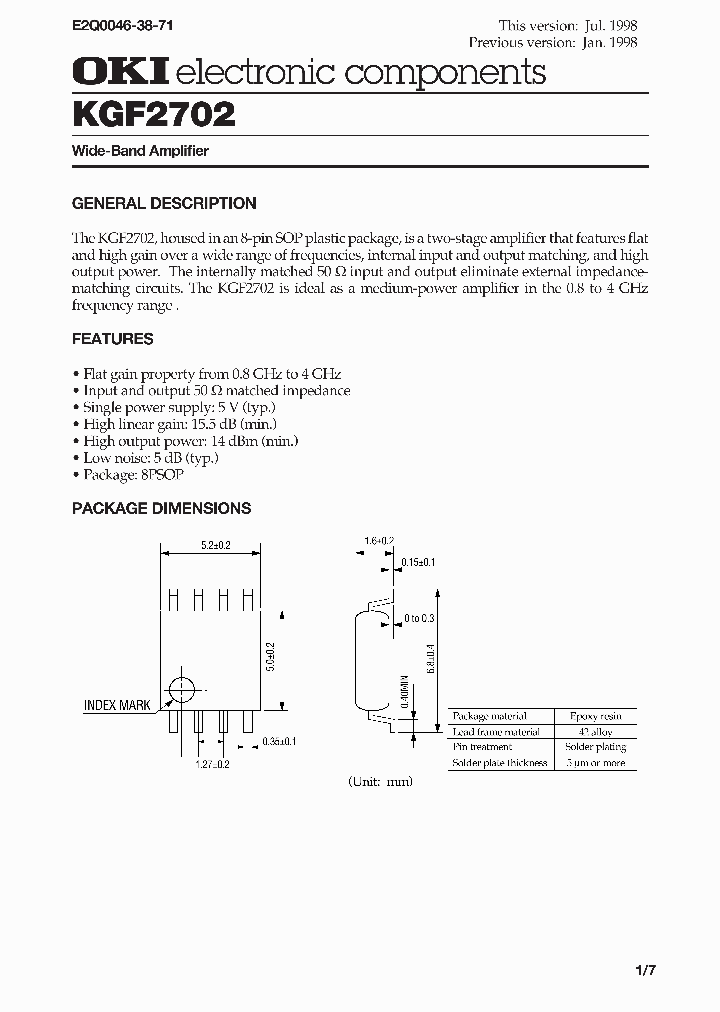 KGF2702_385509.PDF Datasheet