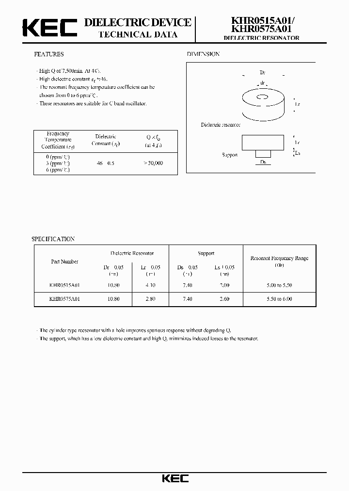 KHR0515A01_307650.PDF Datasheet