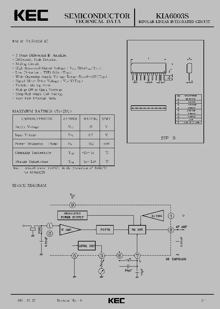 KIA6003S_363489.PDF Datasheet