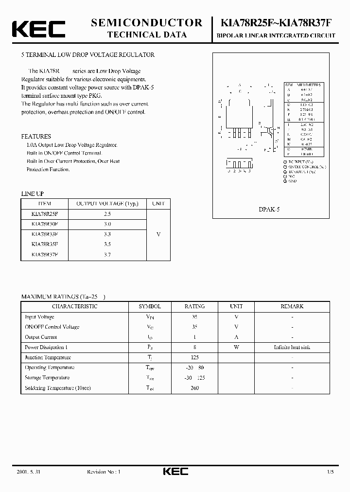 KIA78R30F_376501.PDF Datasheet