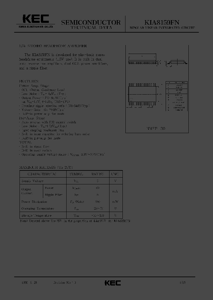 KIA8159FN_317550.PDF Datasheet