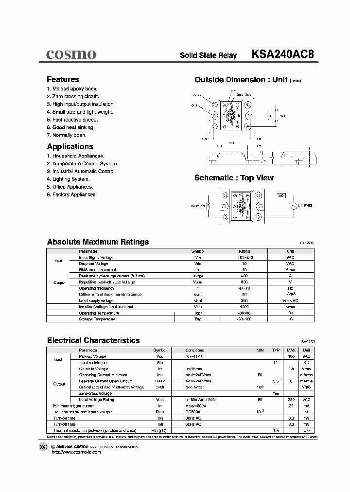 KSA240AC8_196980.PDF Datasheet