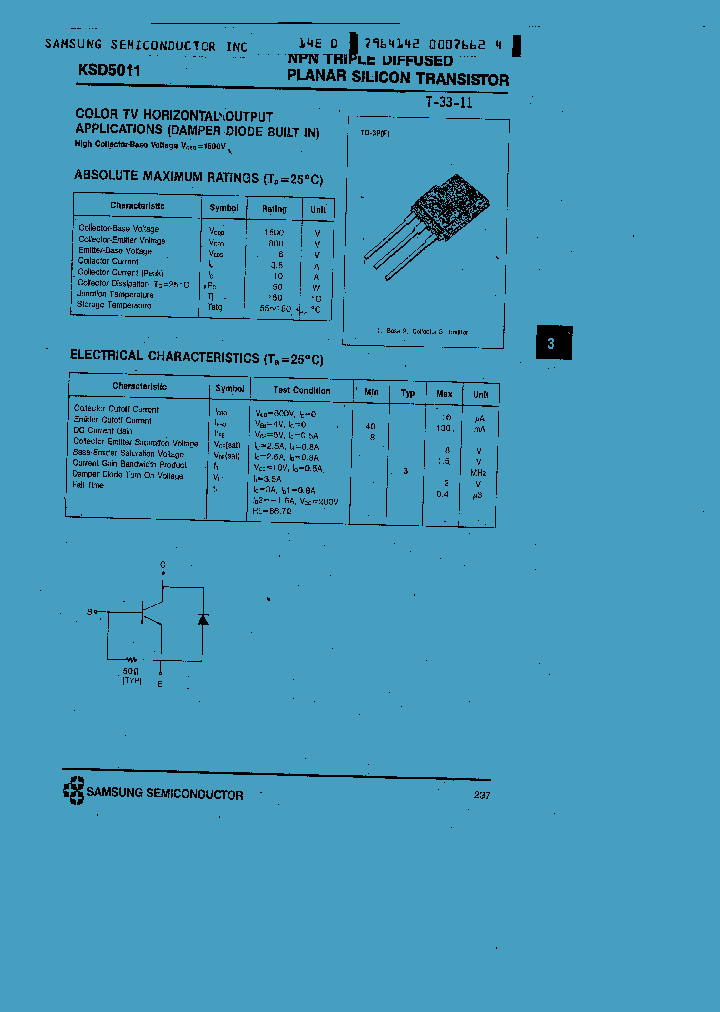 KSD5011_336299.PDF Datasheet