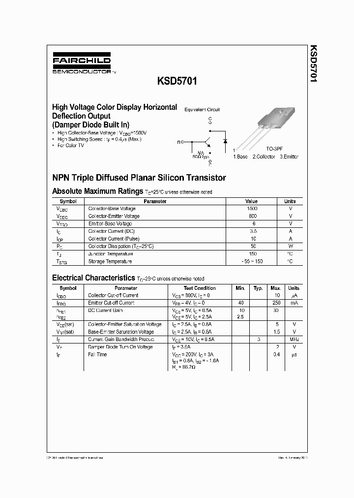 KSD5701_342469.PDF Datasheet
