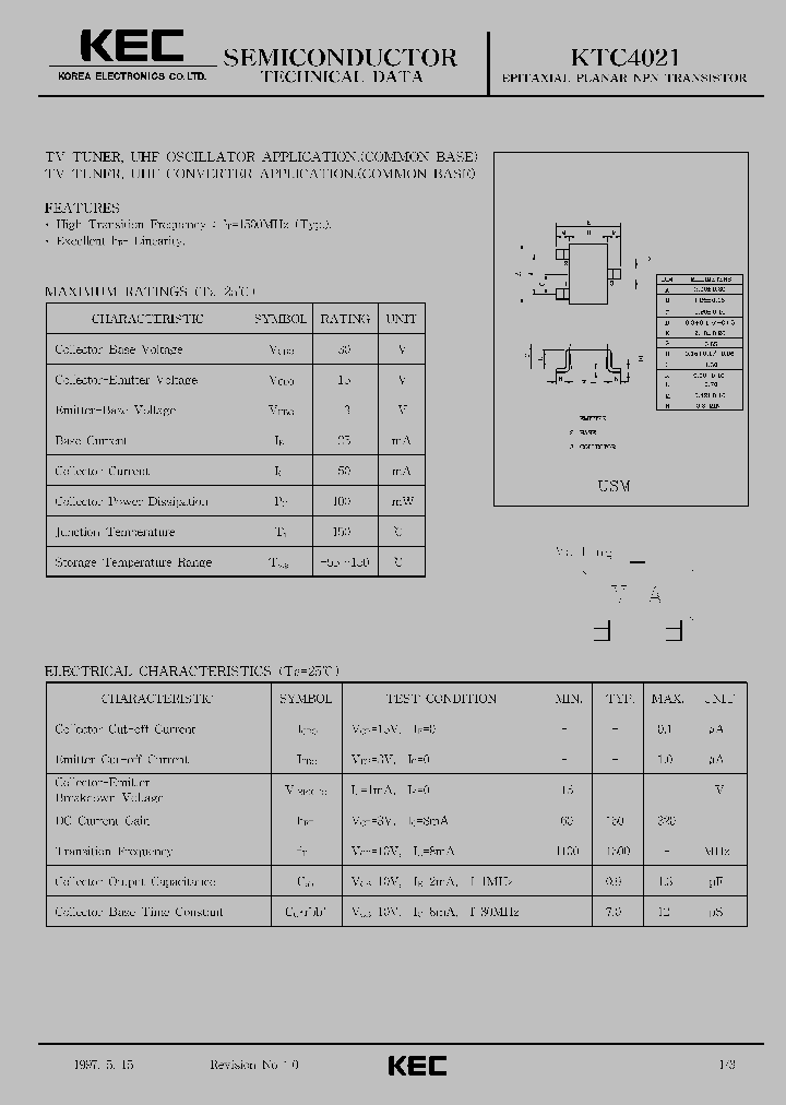KTC4021_322076.PDF Datasheet