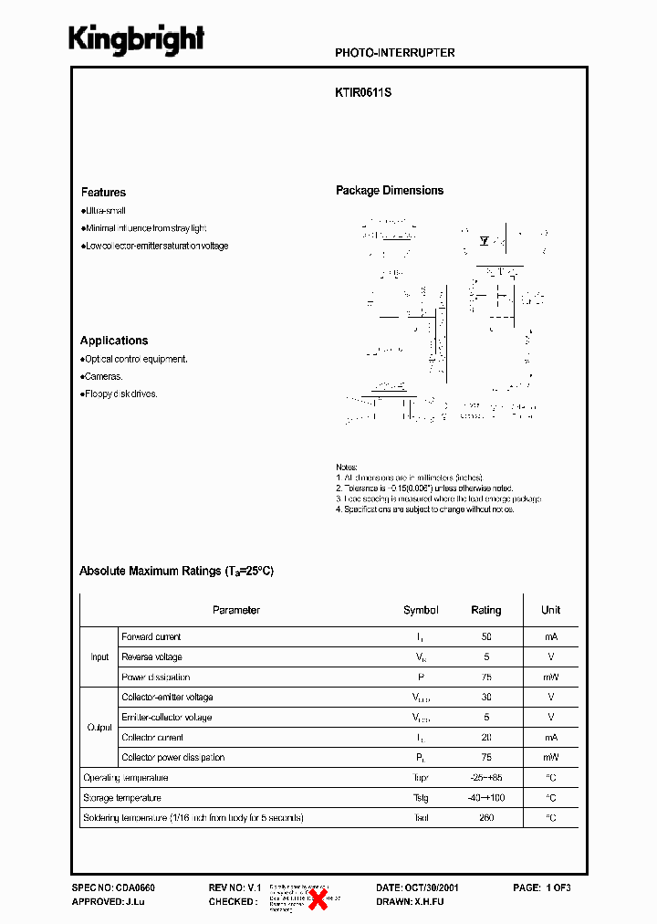 KTIR0611S_371436.PDF Datasheet