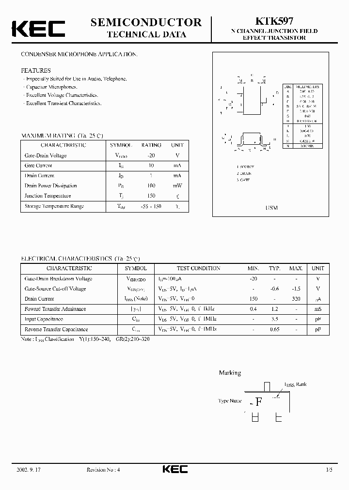 KTK597_320011.PDF Datasheet