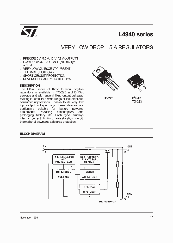 L4940D2T10_115137.PDF Datasheet