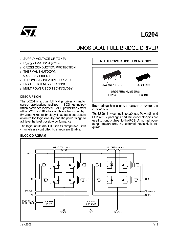 L6204_327570.PDF Datasheet