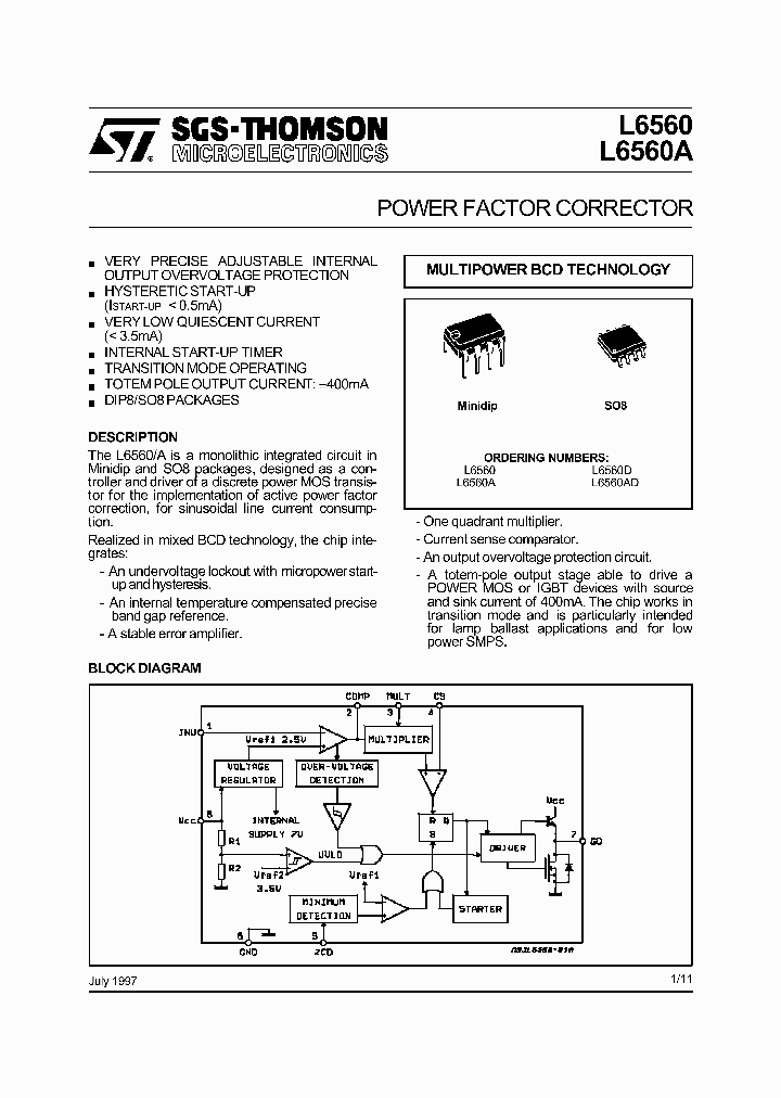 L6560A_336626.PDF Datasheet