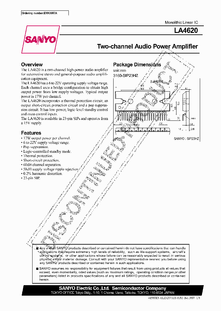 LA4620_313455.PDF Datasheet