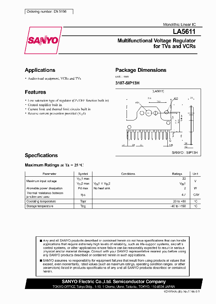 LA5611_339212.PDF Datasheet