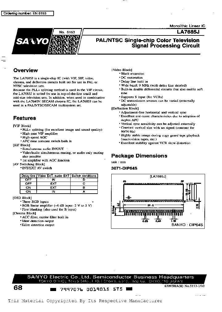 LA7685_314609.PDF Datasheet