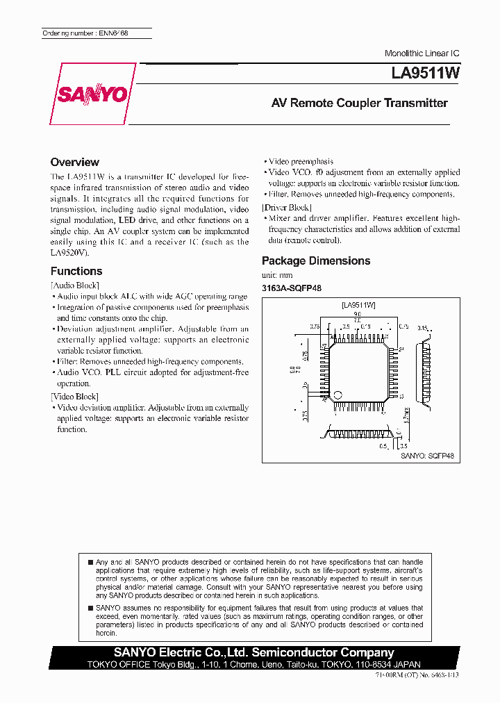 LA9511W_326023.PDF Datasheet