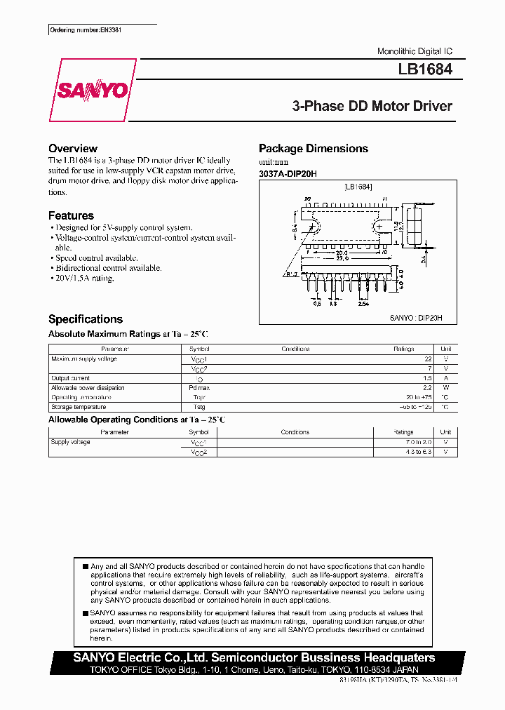LB1684_309893.PDF Datasheet