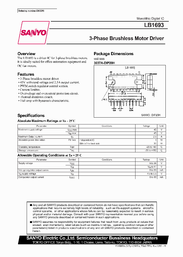 LB1693_313092.PDF Datasheet