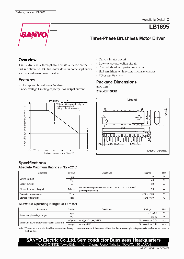 LB1695_362810.PDF Datasheet