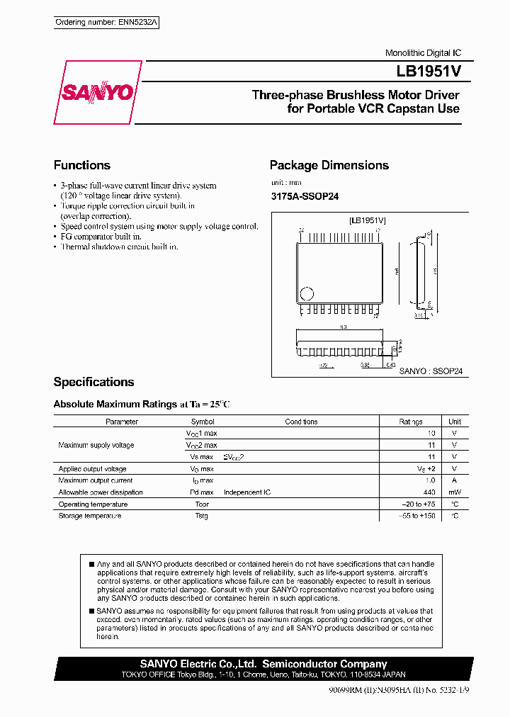 LB1951V_338246.PDF Datasheet