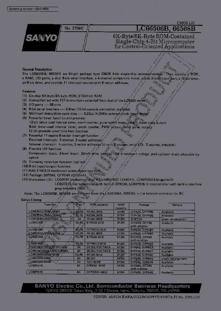 LC66508B_310562.PDF Datasheet