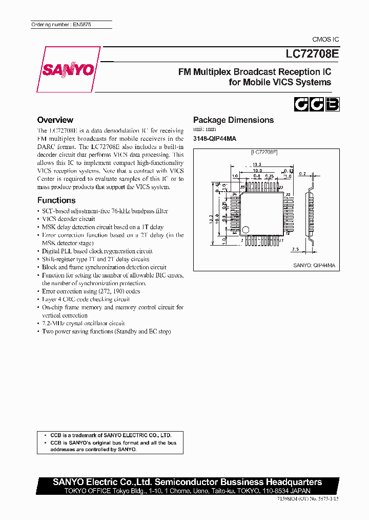 LC72708E_315955.PDF Datasheet
