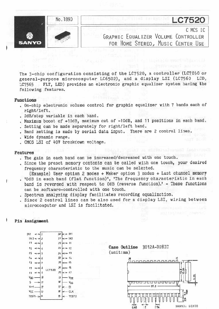 LC7520_313894.PDF Datasheet