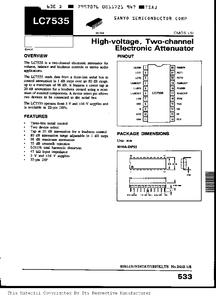 LC7535_202700.PDF Datasheet