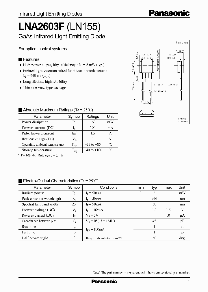 LNA2603F_351332.PDF Datasheet