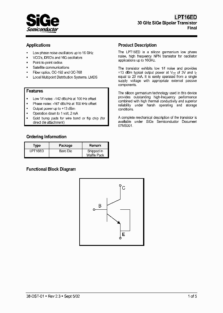 LPT16ED_355527.PDF Datasheet
