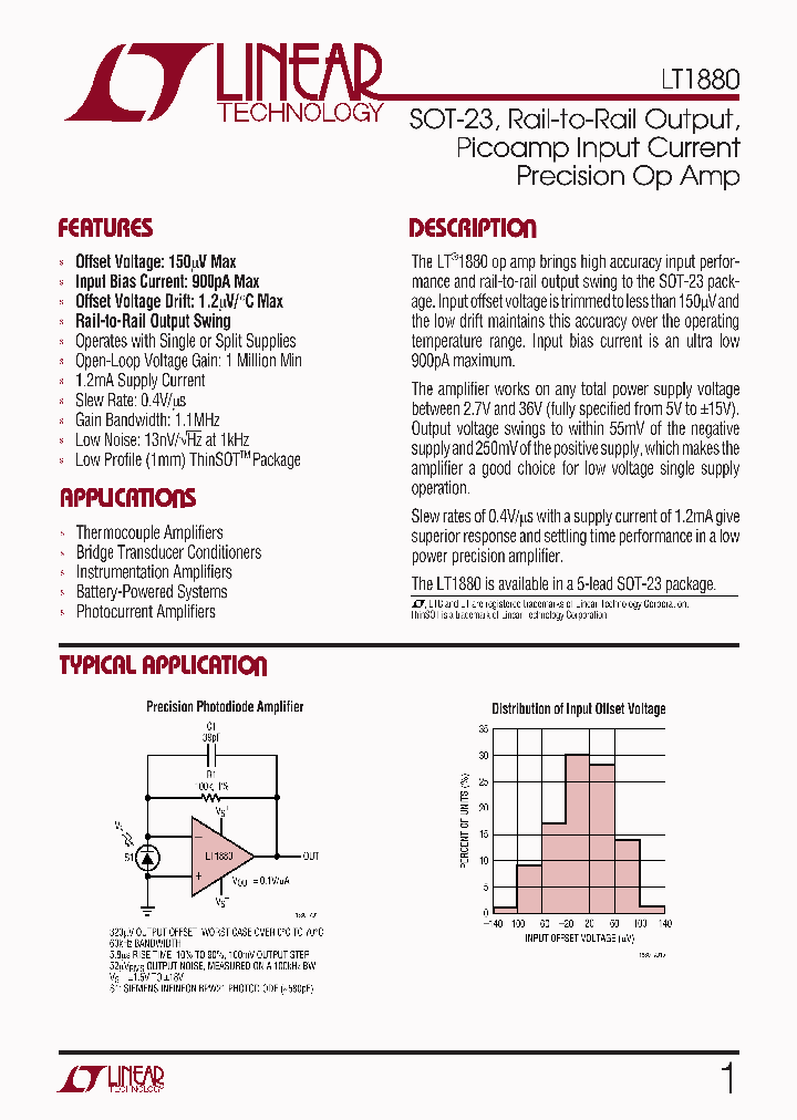 LT1880_332389.PDF Datasheet