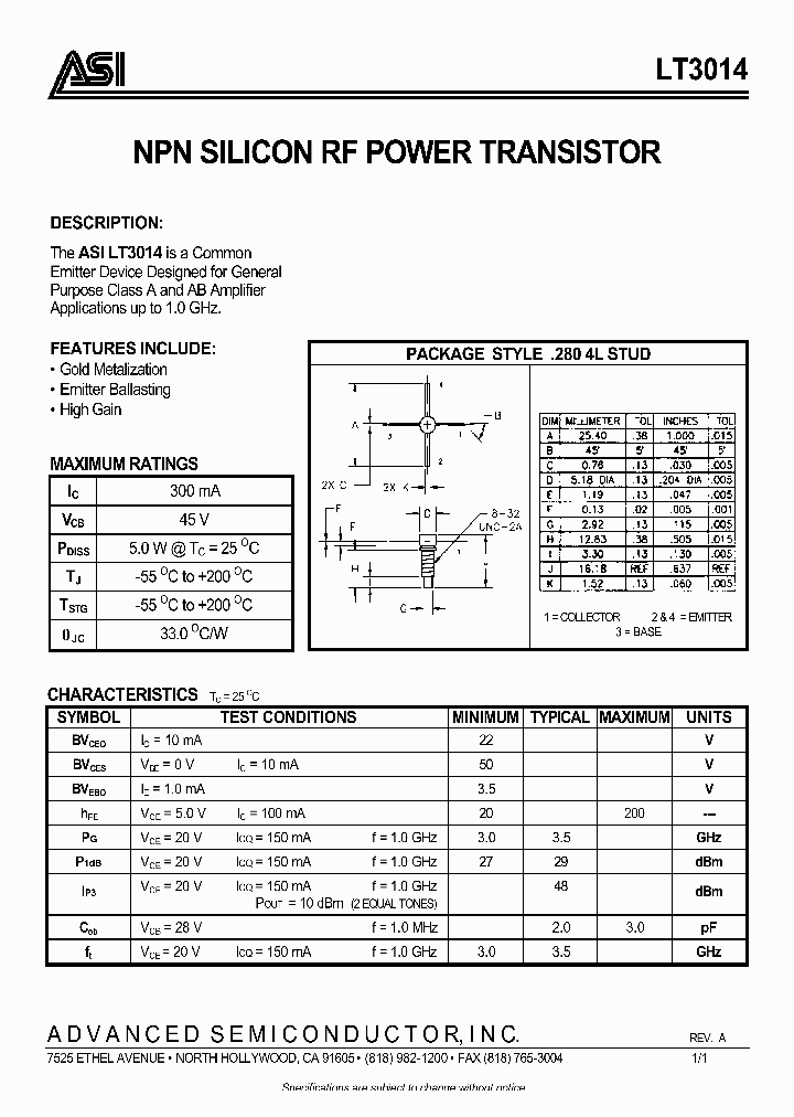 LT3014_321979.PDF Datasheet