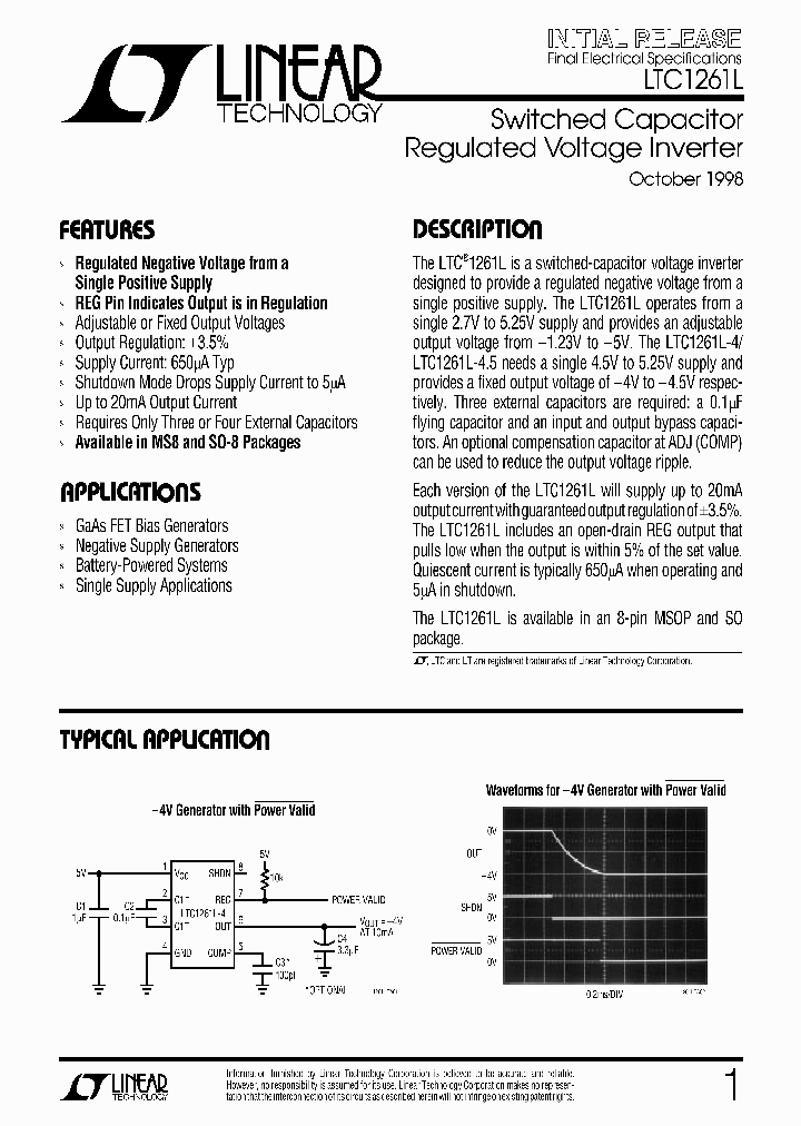 LTC1261L_318616.PDF Datasheet