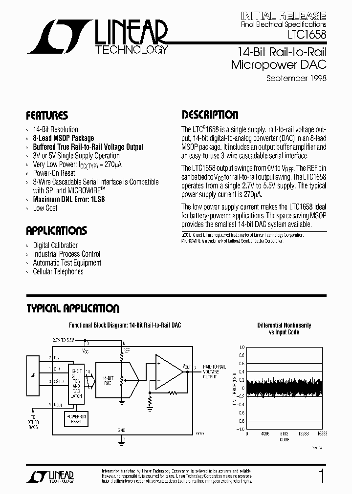 LTC1658_192999.PDF Datasheet