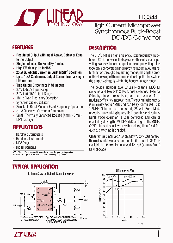 LTC3441_185047.PDF Datasheet