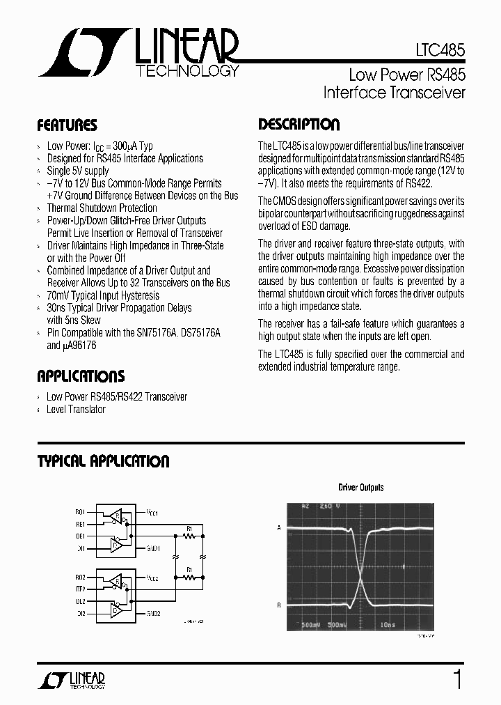 LTC485_186340.PDF Datasheet