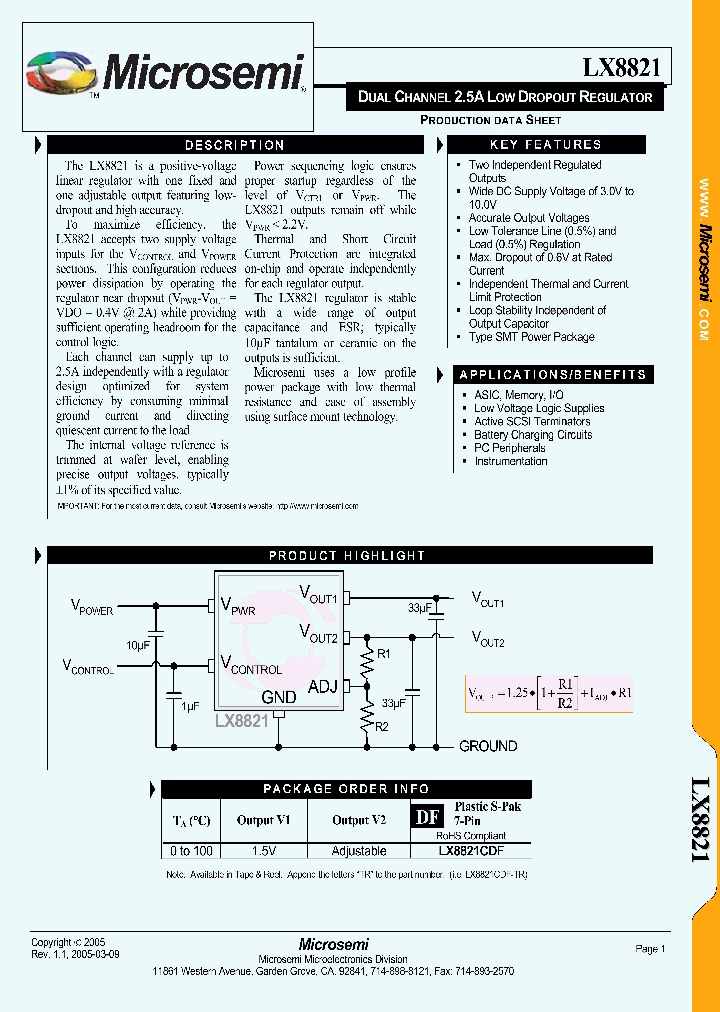LX8821_305460.PDF Datasheet