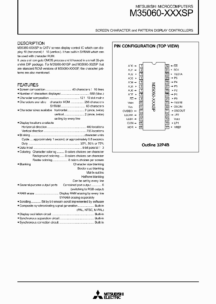 M35060-XXXSP_309286.PDF Datasheet